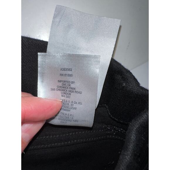 Denim & Co. Jeans Womens 8 Petite Bootcut Black Denim Easy Stretch D & Co 8P 8S - Picture 9 of 9